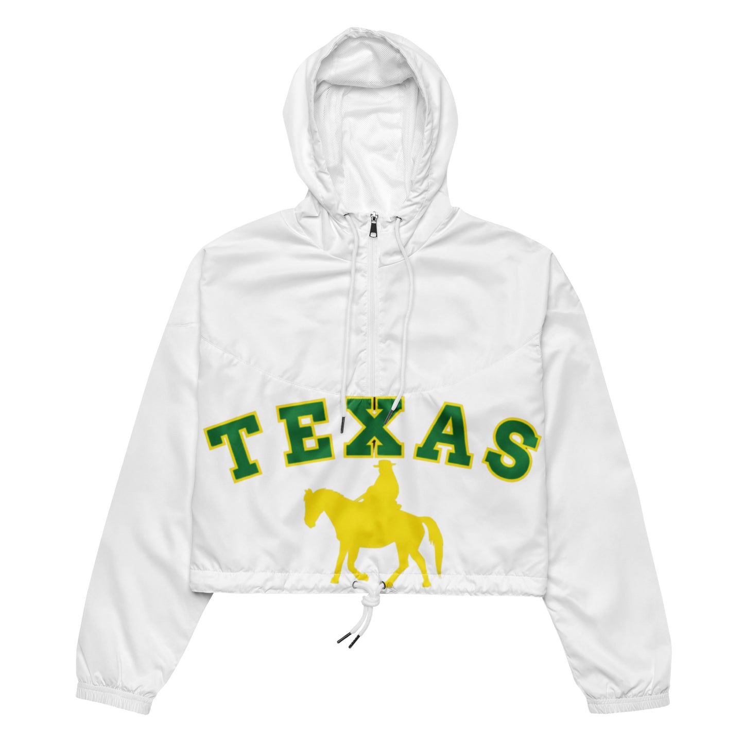 Texas Women's Cropped Windbreaker