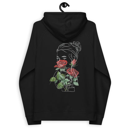 Lost Love Unisex eco raglan hoodie