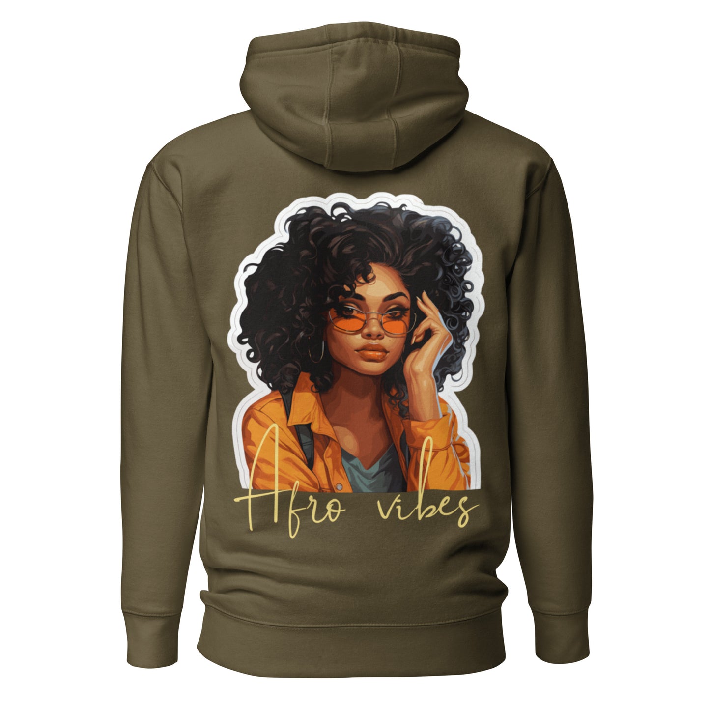 Afro vibes Unisex Hoodie