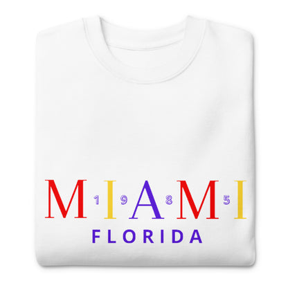 Miami, Florida Unisex Premium Sweatshirt