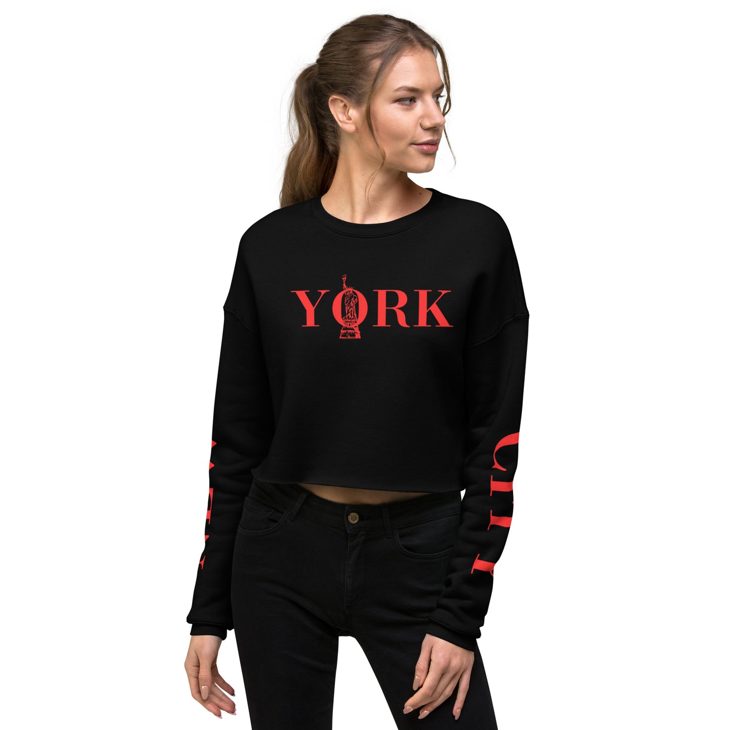 New York Crop Sweatshirt