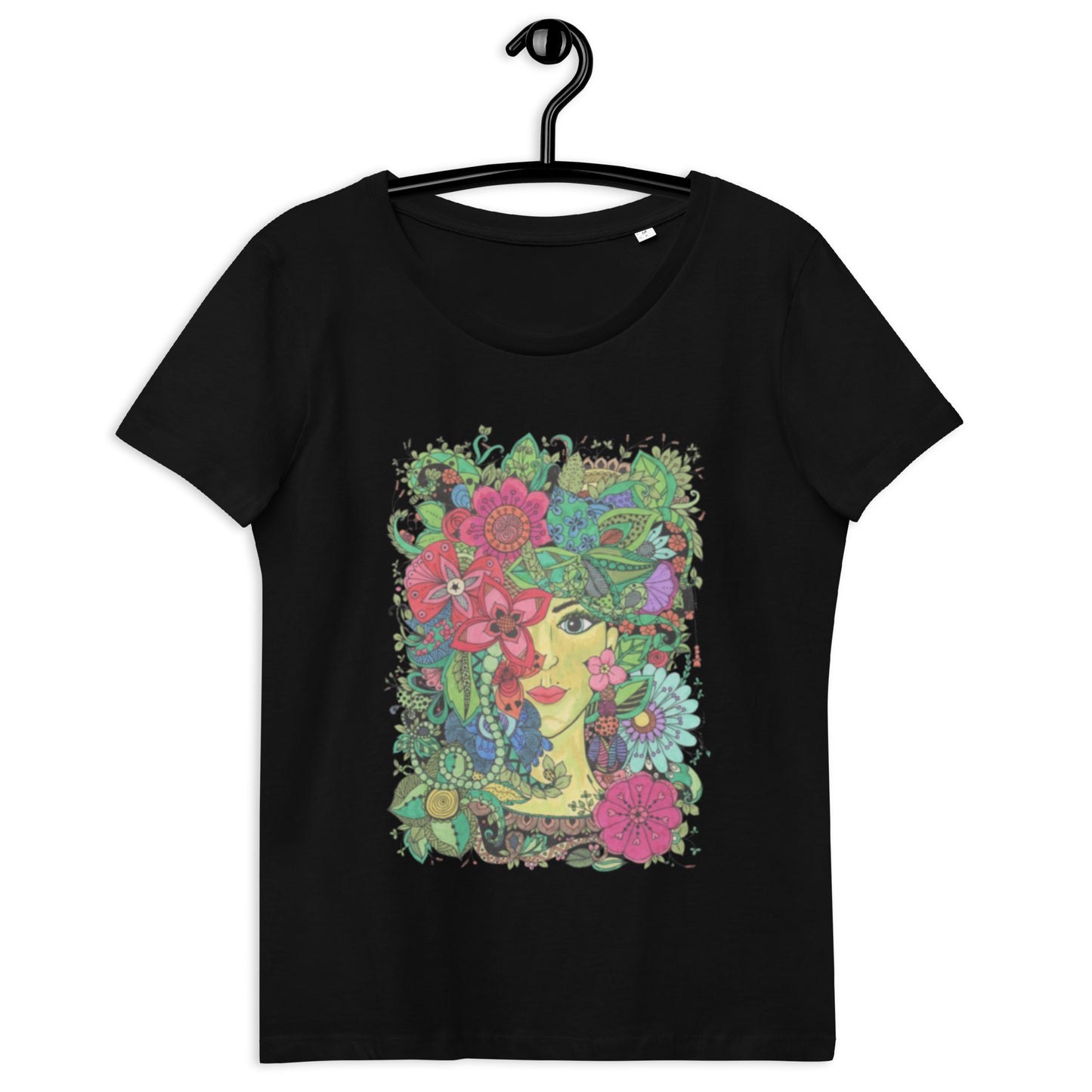 Mandala Women's fitted eco tee PREMIUM