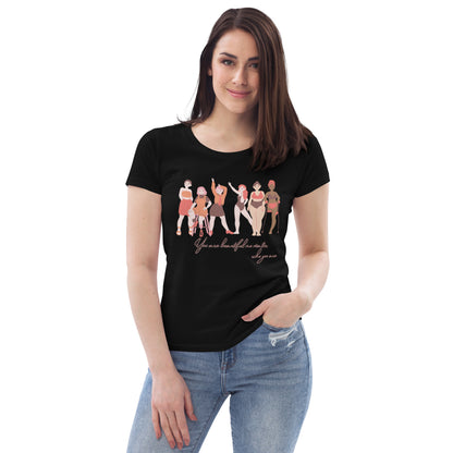 You Are Beautiful" Women's Fitted Eco Tee