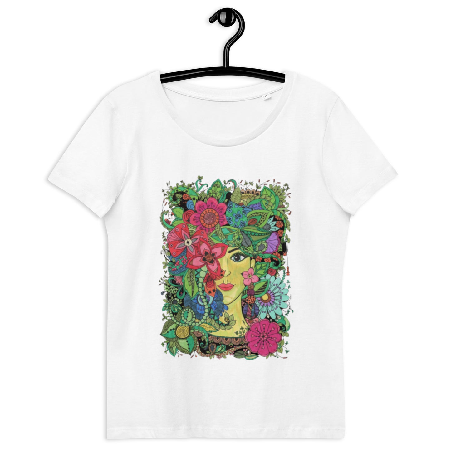 Mandala Women's fitted eco tee PREMIUM